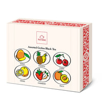 GIFT MOMENT SIX FLAVOUR BLACK TEA (6X5TBX2G)60G WOODEN BOX
