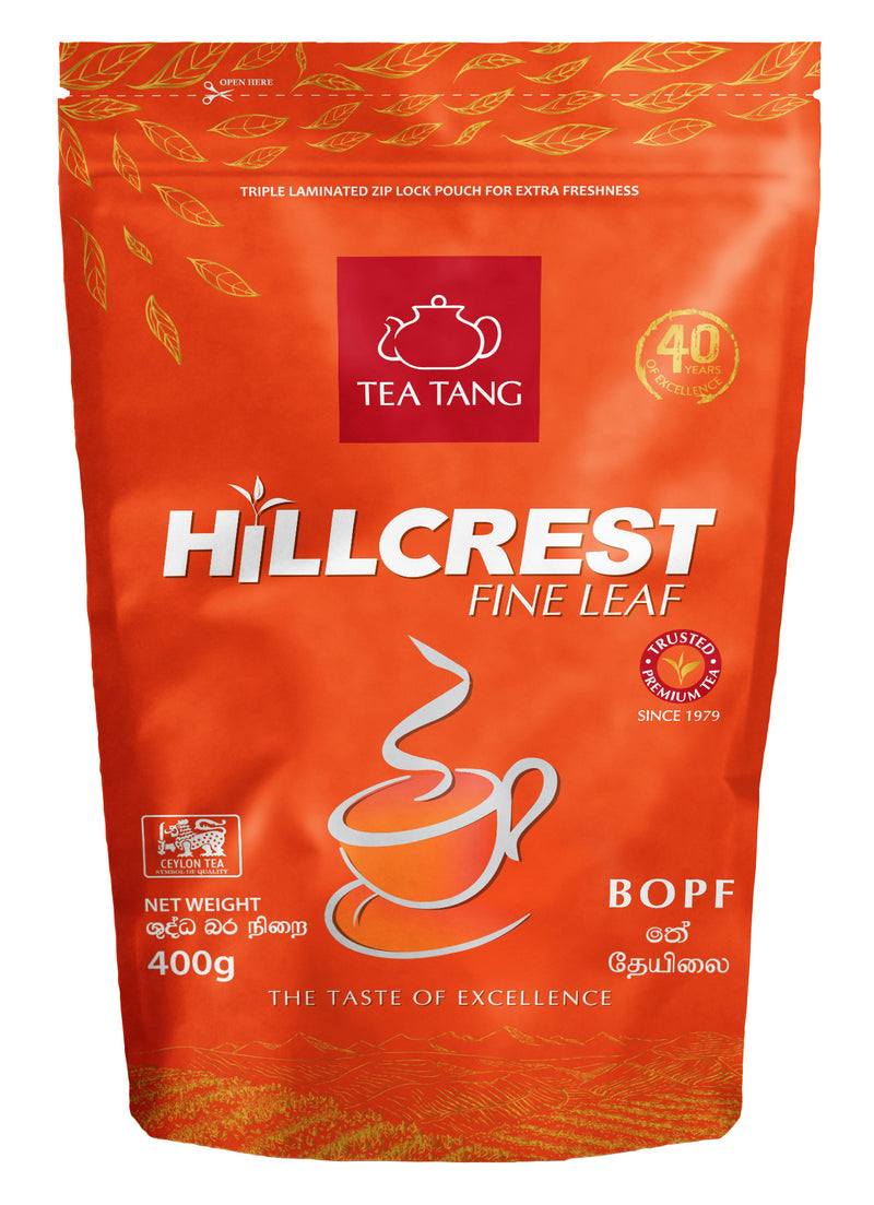 HILLCREST FINE LEAF BOPF 400G POUCH