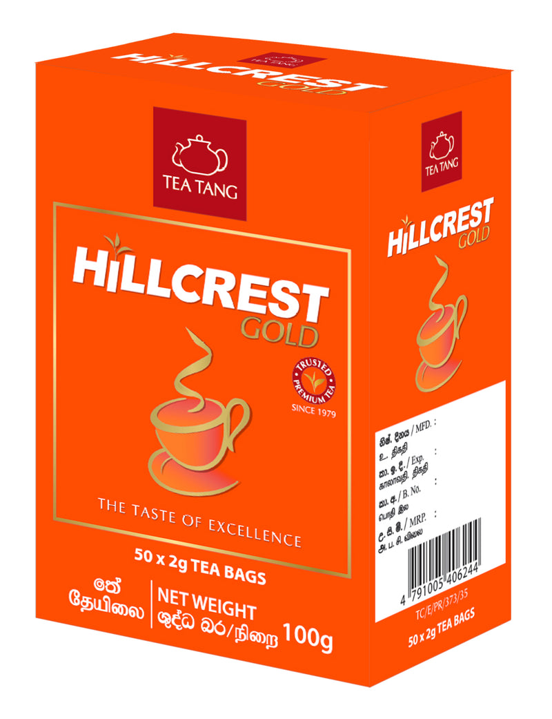 HILLCREST GOLD (50TBX2G) 100G CARTON